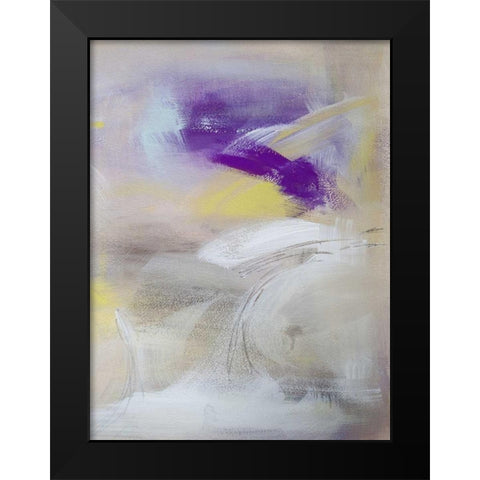 Swept Away II Black Modern Wood Framed Art Print by Contacessi, Julia