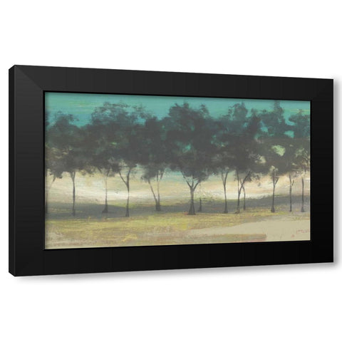 Soft Grove II Black Modern Wood Framed Art Print by Goldberger, Jennifer