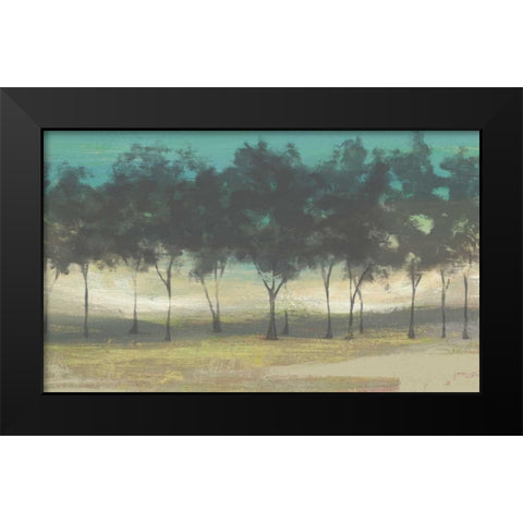 Soft Grove II Black Modern Wood Framed Art Print by Goldberger, Jennifer