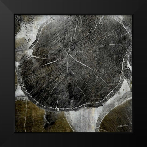 Logging IV Black Modern Wood Framed Art Print by Butler, John