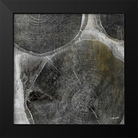 Logging V Black Modern Wood Framed Art Print by Butler, John