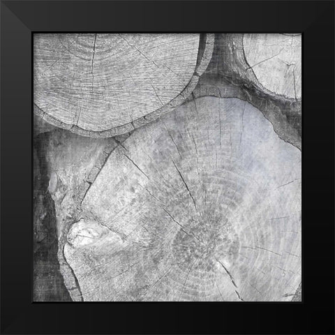 Logging Light V Black Modern Wood Framed Art Print by Butler, John