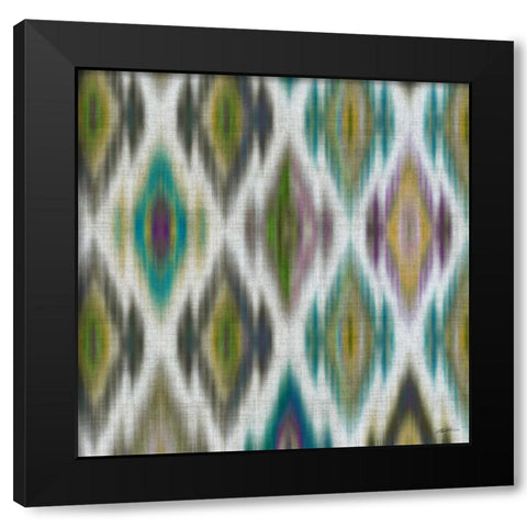 Marrakech Blue I Black Modern Wood Framed Art Print by Butler, John