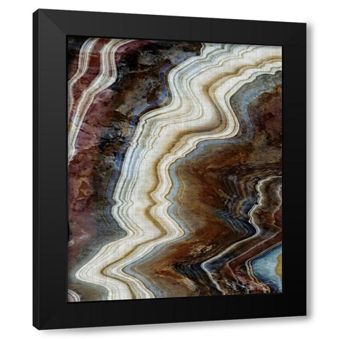 Mineral Spirit II Black Modern Wood Framed Art Print with Double Matting by Butler, John