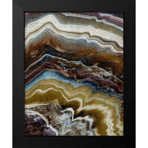 Mineral Spirit III Black Modern Wood Framed Art Print by Butler, John
