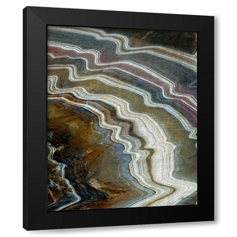 Mineral Spirit IV Black Modern Wood Framed Art Print with Double Matting by Butler, John