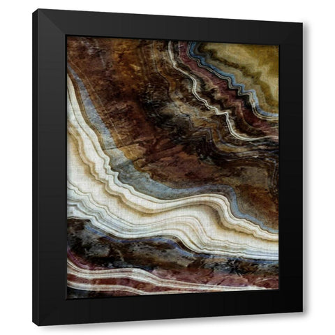 Mineral Spirit V Black Modern Wood Framed Art Print with Double Matting by Butler, John