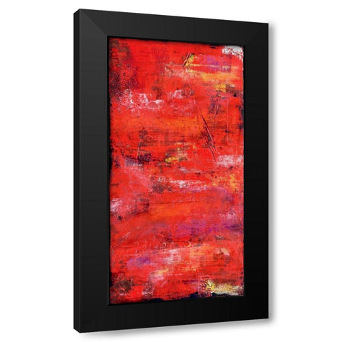 Red Door I Black Modern Wood Framed Art Print with Double Matting by Ashley, Erin