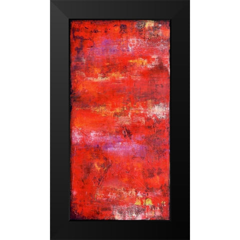 Red Door II Black Modern Wood Framed Art Print by Ashley, Erin