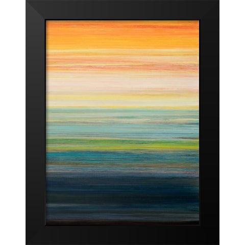 The Magic Hour II Black Modern Wood Framed Art Print by Fuchs, Jodi