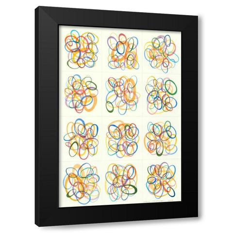 Mid Century Exploration IV Black Modern Wood Framed Art Print with Double Matting by Galapon, Nikki