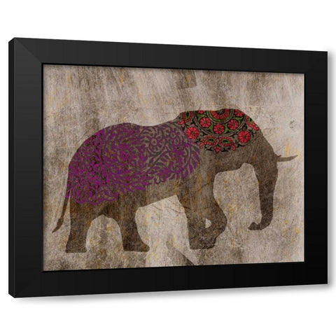 Treasured Icon I Black Modern Wood Framed Art Print by Chandler, Sharon