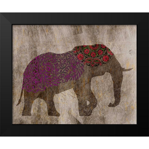 Treasured Icon I Black Modern Wood Framed Art Print by Chandler, Sharon