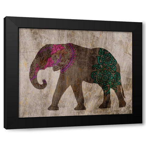 Treasured Icon III Black Modern Wood Framed Art Print by Chandler, Sharon