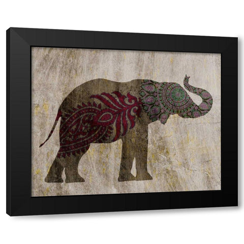 Treasured Icon IV Black Modern Wood Framed Art Print by Chandler, Sharon