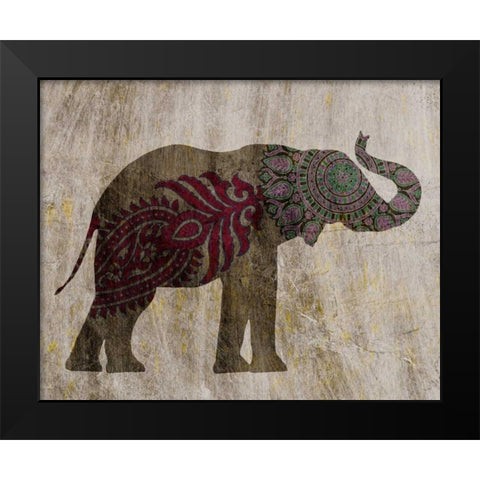 Treasured Icon IV Black Modern Wood Framed Art Print by Chandler, Sharon