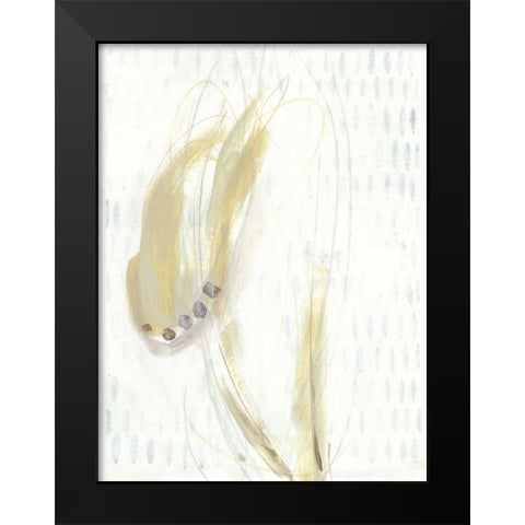 Pattern Logic VI Black Modern Wood Framed Art Print by Vess, June Erica