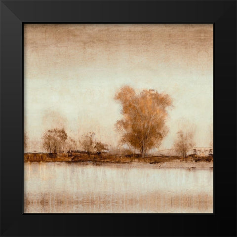 Dreamy Shore I Black Modern Wood Framed Art Print by OToole, Tim