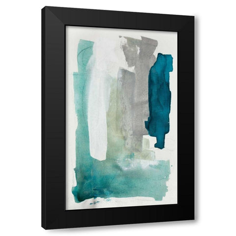 Seaglass III Black Modern Wood Framed Art Print with Double Matting by Contacessi, Julia