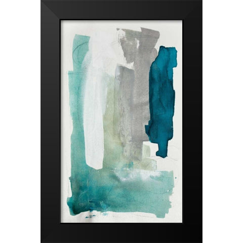 Seaglass III Black Modern Wood Framed Art Print by Contacessi, Julia
