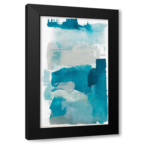 Seaglass IV Black Modern Wood Framed Art Print with Double Matting by Contacessi, Julia