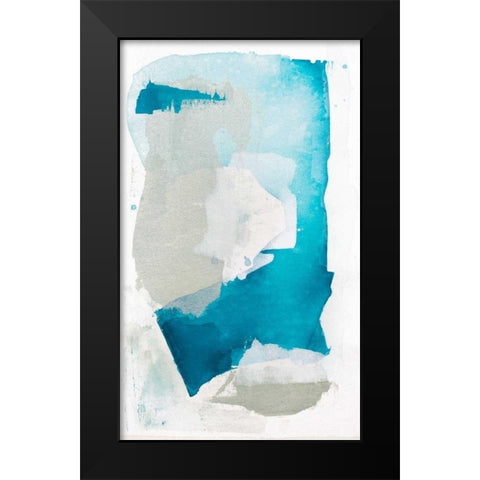 Seaglass VI Black Modern Wood Framed Art Print by Contacessi, Julia