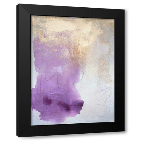 Flirting III Black Modern Wood Framed Art Print by Contacessi, Julia