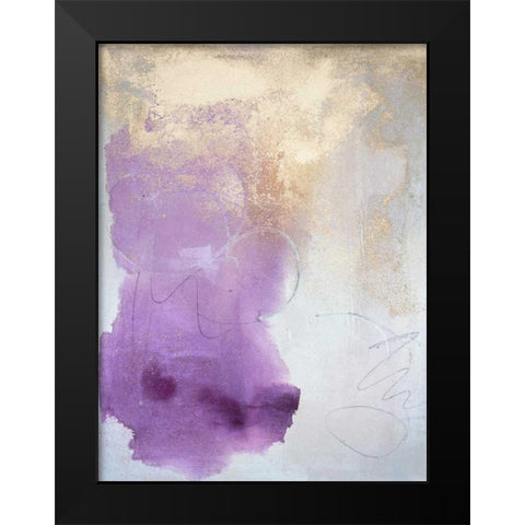 Flirting III Black Modern Wood Framed Art Print by Contacessi, Julia