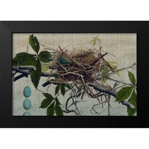 Nesting I Black Modern Wood Framed Art Print by Butler, John