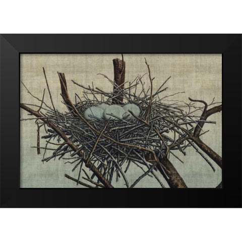 Nesting IV Black Modern Wood Framed Art Print by Butler, John