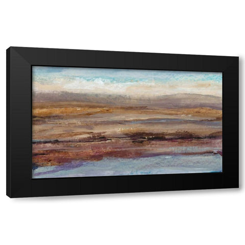 Birds Eye View I Black Modern Wood Framed Art Print with Double Matting by OToole, Tim