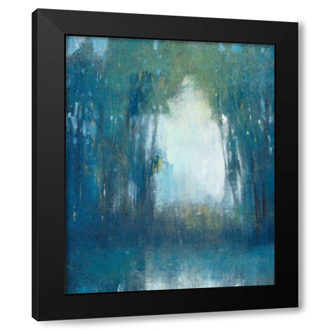 Pathway Home II Black Modern Wood Framed Art Print with Double Matting by OToole, Tim