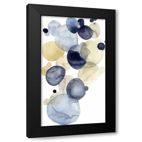 Asteroid Drift II Black Modern Wood Framed Art Print by Popp, Grace