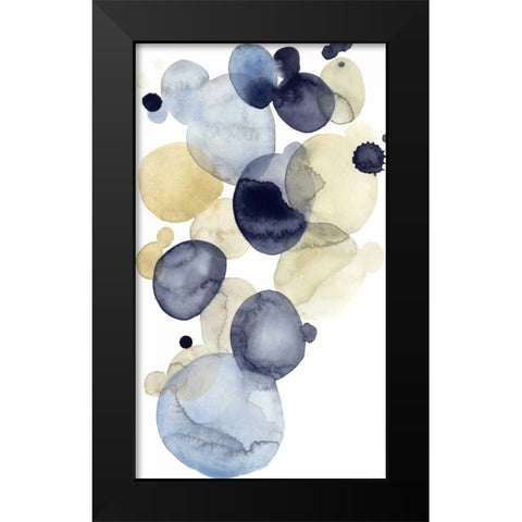 Asteroid Drift II Black Modern Wood Framed Art Print by Popp, Grace