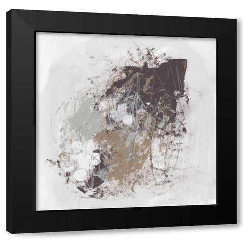 Kinetic Simile I Black Modern Wood Framed Art Print with Double Matting by Vess, June Erica