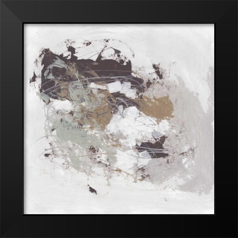Kinetic Simile II Black Modern Wood Framed Art Print by Vess, June Erica