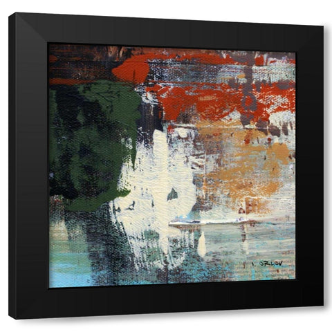 Urban Space IV Black Modern Wood Framed Art Print by Orlov, Irena