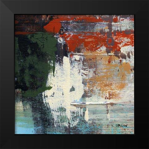 Urban Space IV Black Modern Wood Framed Art Print by Orlov, Irena
