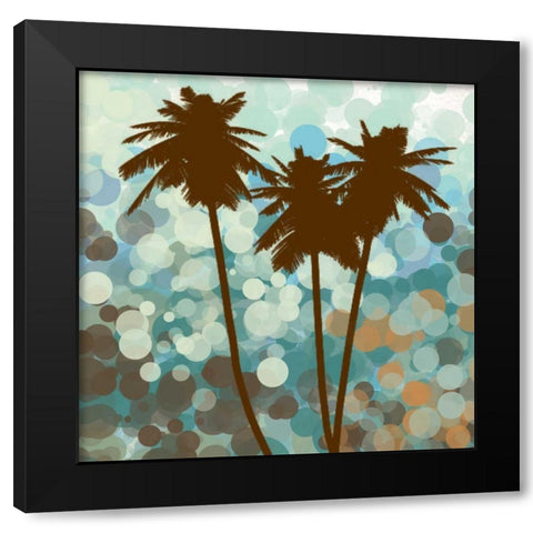 Sunshine Garden III Black Modern Wood Framed Art Print by Orlov, Irena