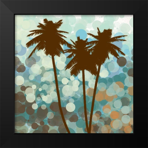 Sunshine Garden III Black Modern Wood Framed Art Print by Orlov, Irena