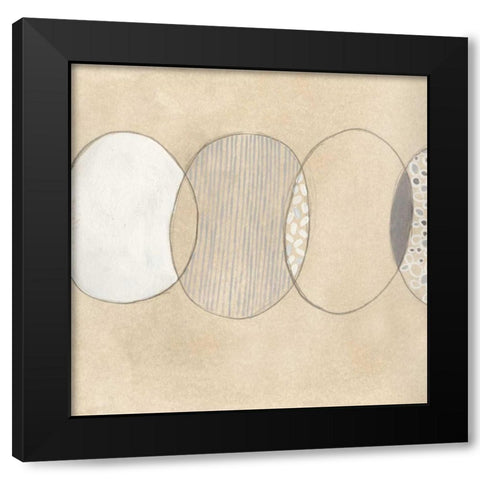 Cellular Division I Black Modern Wood Framed Art Print by Vess, June Erica