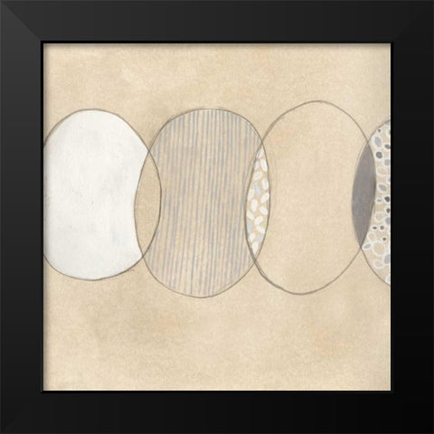 Cellular Division I Black Modern Wood Framed Art Print by Vess, June Erica
