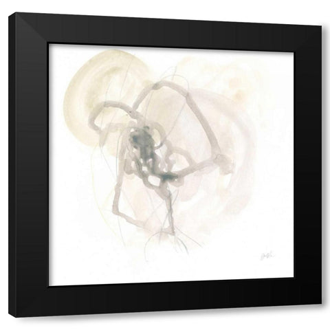 Infinite Variable II Black Modern Wood Framed Art Print by Vess, June Erica