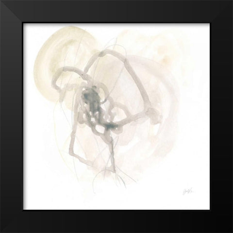 Infinite Variable II Black Modern Wood Framed Art Print by Vess, June Erica