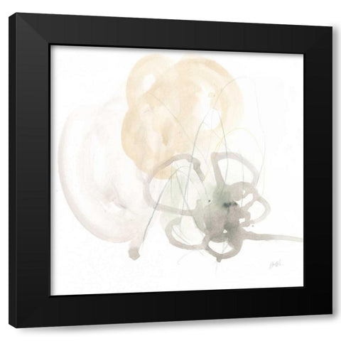 Infinite Variable IV Black Modern Wood Framed Art Print by Vess, June Erica