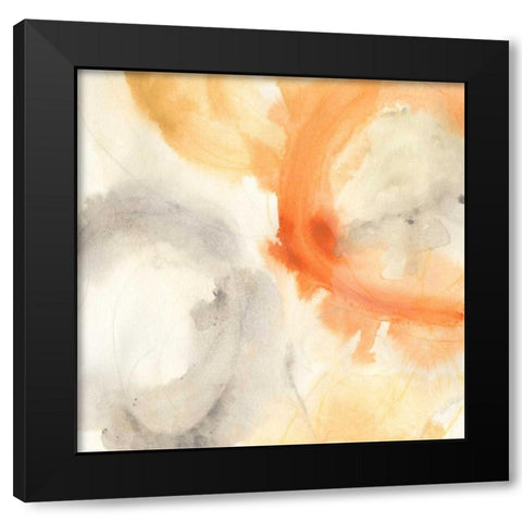 Implicit II Black Modern Wood Framed Art Print with Double Matting by Vess, June Erica