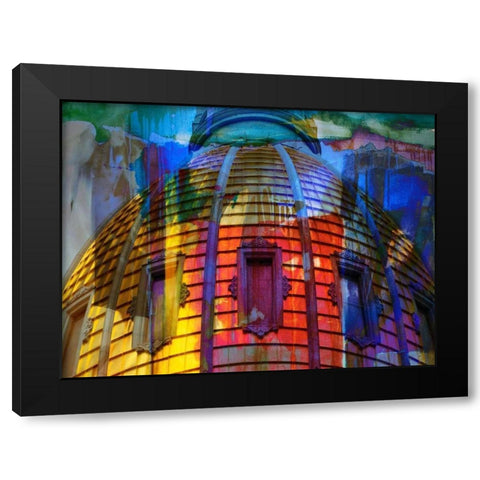 Denver Capitol II Black Modern Wood Framed Art Print with Double Matting by Jasper, Sisa