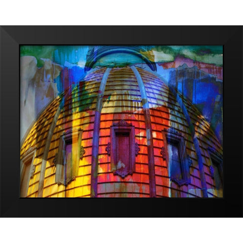 Denver Capitol II Black Modern Wood Framed Art Print by Jasper, Sisa