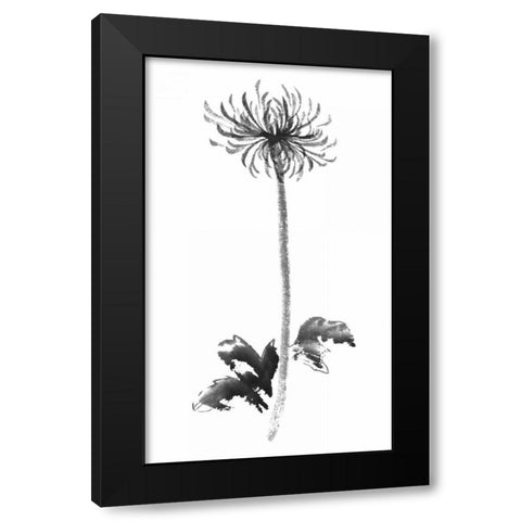 Ink Mum Black Modern Wood Framed Art Print by Rae, Nan