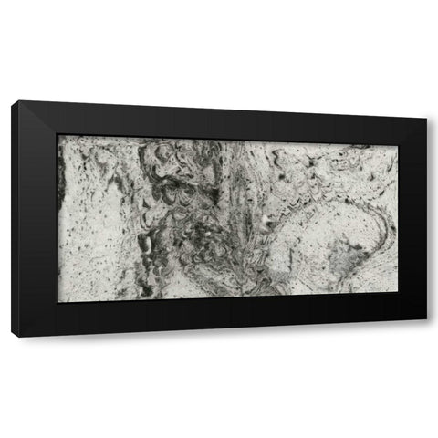 Amalgam II Black Modern Wood Framed Art Print with Double Matting by Guthrie, Jenna